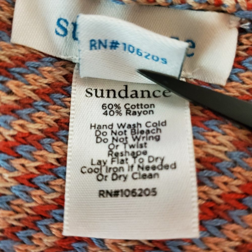 SUNDANCE Epic Memories Poncho NWT - Picture 8 of 10